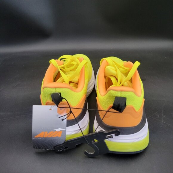 Avia Men's Hypersonic Gel Running Sneakers Shoes Yellow Black Trim Size 8.5 NWT - Picture 5 of 8